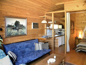 Huon Charm Waterfront Cottages Pic 2 - The Boathouse Interior