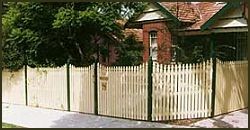 Old Mate Fencing Pic 3 - two step picket Manly NSW 2095