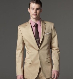 EGO Clothing Pic 2 - Beige Tailored Suit