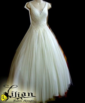 Lilian Fashion Alterations Pic 5 - Custom Tailor Made Wedding Dress