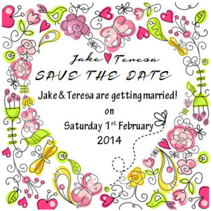 2 Hearts Invitations & Designs Pic 5 - Save the Date