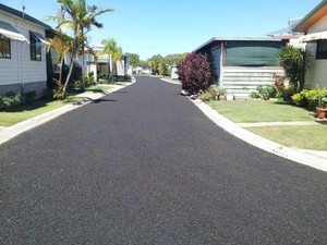 Roads R Us Pty Ltd Pic 3 - Silver Shores Caravan Park Bitumen Reseal