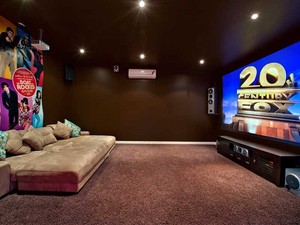 Holiday House Gold Coast Pic 5 - Movie Room