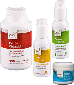 Emu Tracks Pic 5 - Relieve Arthritis Joint Muscle Conditions and Injuries with Emu Oil Products