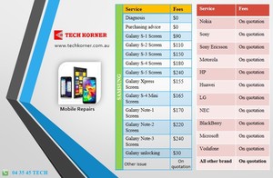 Tech Korner Pty Ltd Pic 3 - Mobile Repair