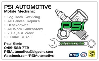 PSI Automotive Pic 1 - Business card