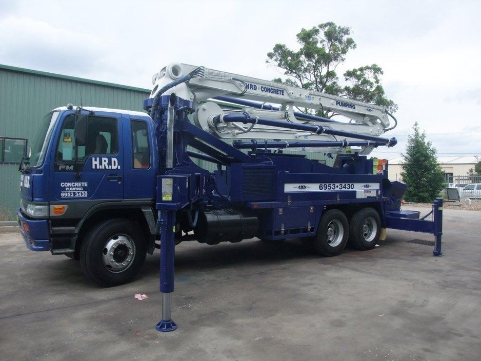 H.R.D. Readymix Pty. Ltd. Pic 1 - Concrete Pump Truck