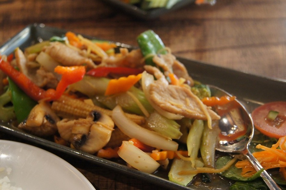 Chong Co Thai Restaurant & Bar - Woden Westfield Shopping Centre Pic 1 - Pork with ginger