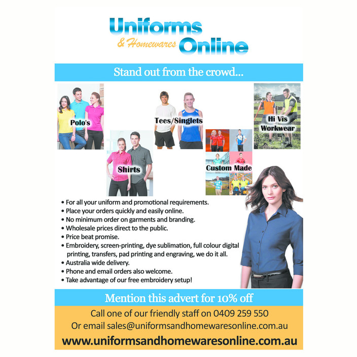 Uniforms and Homewares Online Pic 1