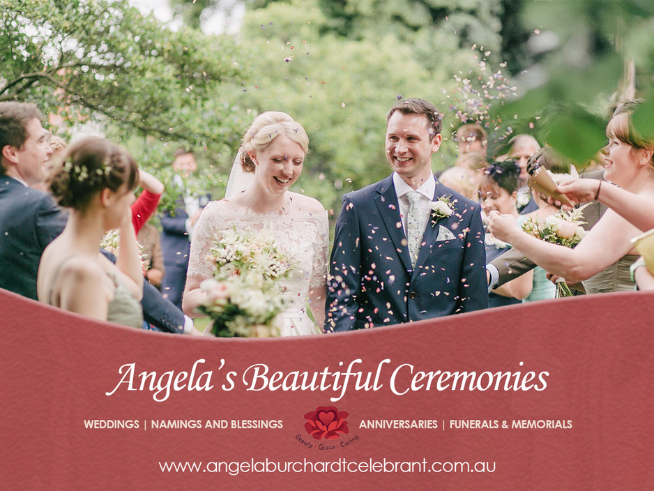 Angela's Beautiful Ceremonies Pic 1 - Youll have the opportunity to draw on my extensive experience for ideas themes help with writing vows referrals for service providers