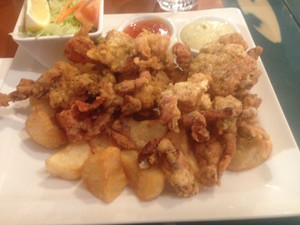 Paul's Seafood On Gouger Pic 5 - Nothing special about the soft shell crab unfortunately