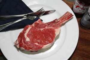 O'Neills Butchery Pic 2 - mmm The Tangam Lollipop aka RibEye steak These can be up to 700gm or more of deliciousness