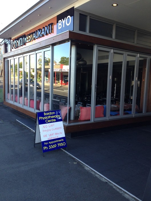 Bardon Physiotherapy Centre Pic 2 - Arcade Entrance