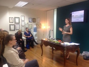 Jennifer May Nutritionist Pic 2 - One of our regular Nutrition seminars