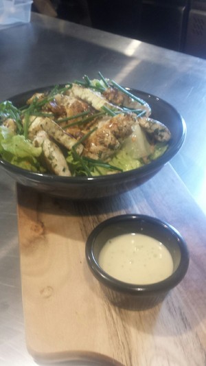 Danno's Cafe Pic 4 - Chicken Haloumi Salad