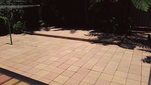 Mr. Stone Care Pic 4 - Outdoor Patio area after