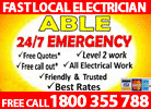 Able Electrician Pic 1 - able electrician sydney