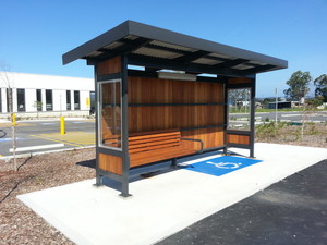 Mick's Fencing Pic 5 - Bus Shelters