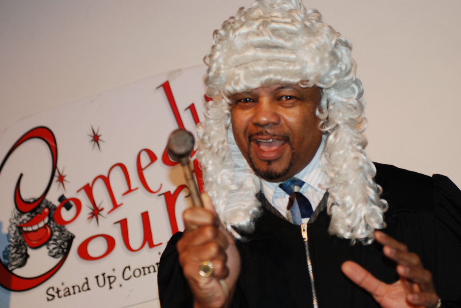 Comedy Court Adelaide Stand up Comedy Competitions Pic 1 - Host and Barrister Donte D1USA