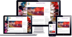 Mentat Web Designs Pic 5 - Customised Responsive Website for wwwpaintingfromwithinwebaunet