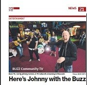 Buzz TV Pic 4 - Up and coming bands love being seen on Buzz TV