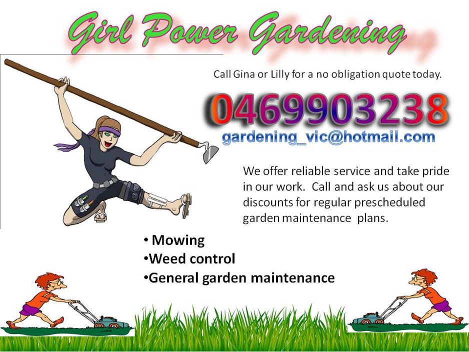 Girl Power Gardening Pic 1