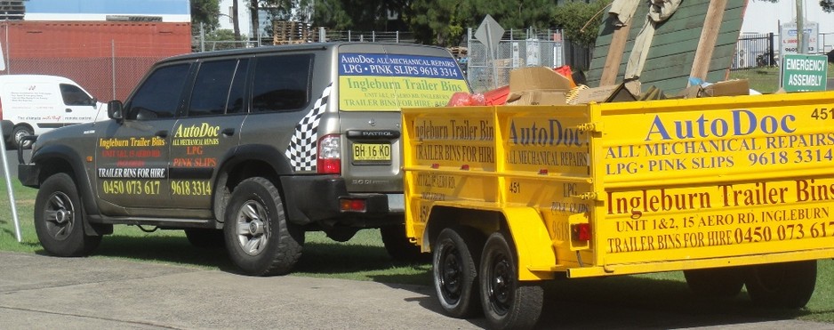 Ingleburn Trailer Bins Pic 1 - Mobile Skip Bins