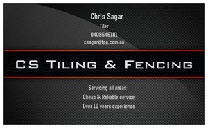 CS Tiling & Fencing Pic 2