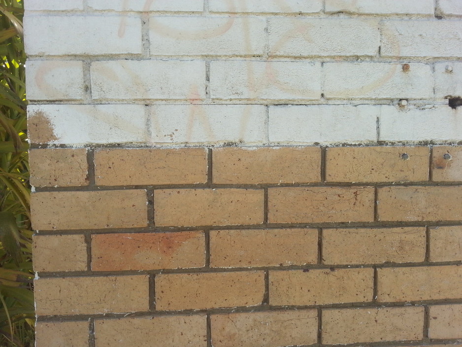 B&R Bin Hire Pic 1 - Brick Wall Graffiti Removal