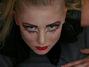 Shaw To Make You Shine Pic 5 - Dance Eisteddfod inspired stage makeup