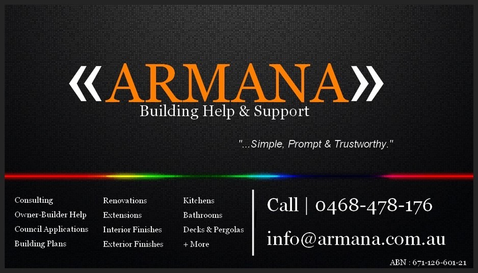 Armana Constructions   Building Support & Maintainance Pic 1 - Armana Building Help Support