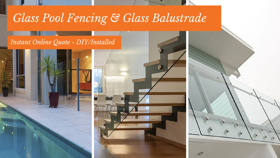 BalustradeOnline.com.au Pic 1 - Glass Pool Fencing and Glass Balustrade Specialist in Sydney DIY or fully installed Get Instand Online Quote Now