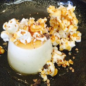 Flint in the Vines Pic 5 - Popcorn pannacotta