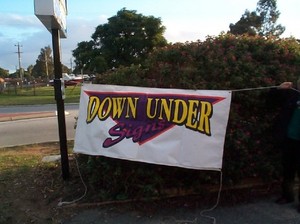 Down Under Signs Pic 2 - Banners Perth