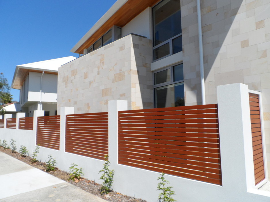 Privacy Fencing Perth Pic 1 - Timber Grain Slats