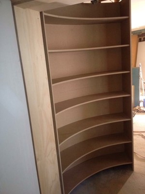 Andrew Lyon Carpenter Pic 2 - Curved cabinetry