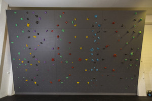 Joe's Basecamp Pic 5 - Our purpose built bouldering wall incorporated into our Group Classes