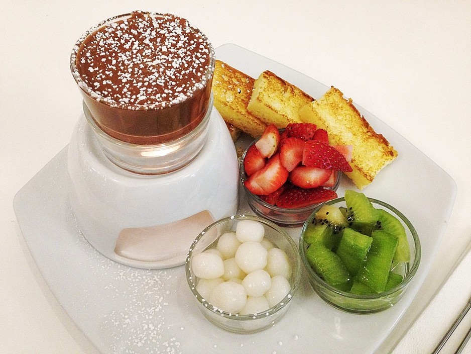 Passionflower Pic 1 - Chocolate fondue