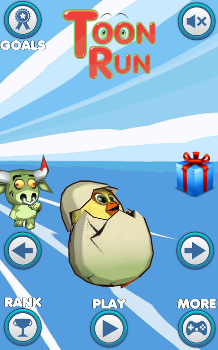 X Game Dev Pic 1 - Toon Run Endless runner game