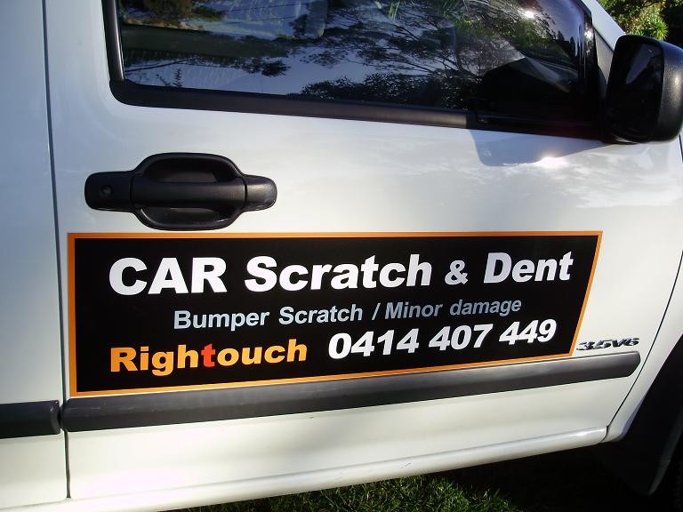 Right Touch car scratch Pic 1