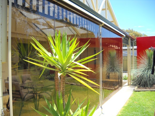 Australian Outdoor Living VIC Pic 1 - Clear Outdoor PVC Blinds