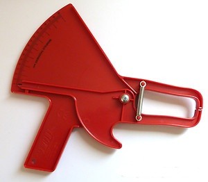 Body Fat Calipers Pic 2 - Red Slimguide Body Fat Calipers