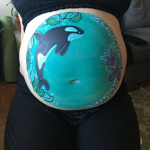 Face Creations Pic 4 - Pregnant Belly painting