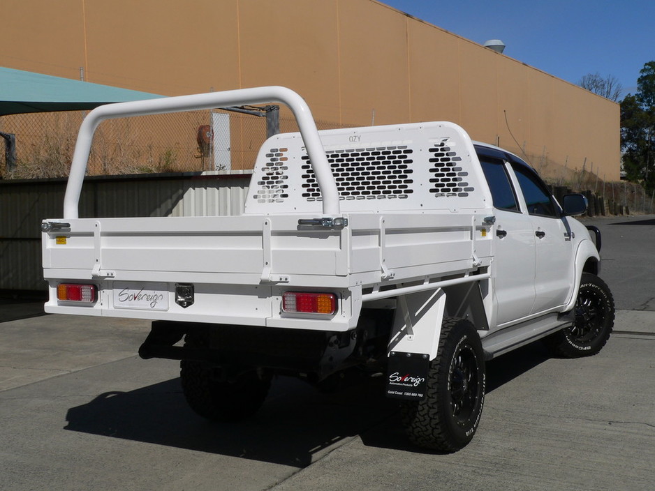 OZY Products Pty Ltd Pic 1 - Ozy steel tray on Toyota Hilux