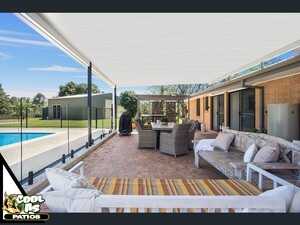 Cool As Patios Pic 3 - Wow what a change a new insulated roof has made to this outdoor area Now mum and dad can sit and relax while watching the kids play in the pool Built buy Cool as Patios