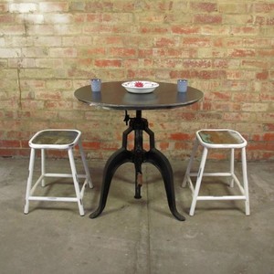 Mulbury Pic 3 - Cast Iron Table with Adjustable height