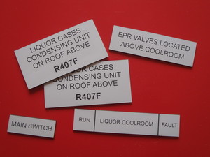 Signs Of The Times Pic 4 - Engraved labels