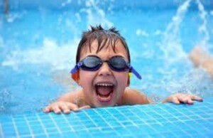 Little Frogs Swim School Pic 4 - Sall fun lessons in a backyard pool