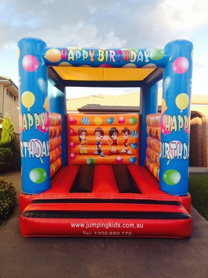 Jumping Kids Castles Pic 3 - Happy Birthday 4x5m