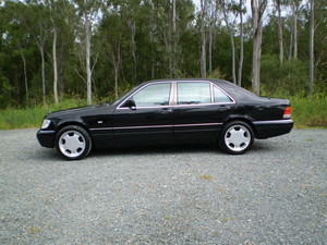 Classic Dent Repairs Pic 2 - mercedes s420 back to bare metal repaint